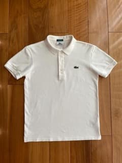 LACOSTE EXCLUSIVE EDITION ポロシャツ 白・サイズ 2のサムネイル