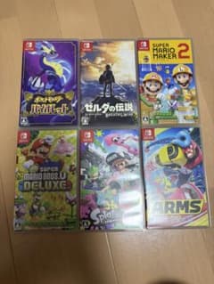 Nintendo Switch ソフト 6本セット まとめ売り - メルカリ