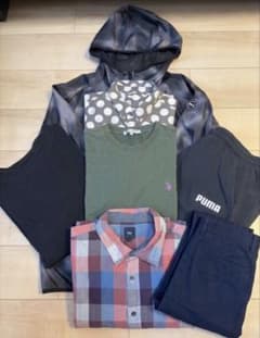 値下げ　メンズ 服 まとめ売り 7点　PUMA U.S. POLO ASSN.のサムネイル