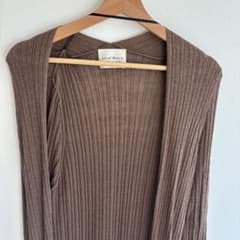 LOLAE' MAGLIA ブラウン ロングカーディガンのサムネイル
