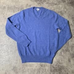 UNIQLO カシミア100%セーター　ブルーのサムネイル