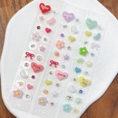 耳つぼジュエリー✧*。 (60粒) カラフルポップのサムネイル