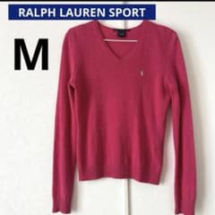 ラルフローレン　RALPH LAUREN SPORT ピンク セーター　Mのサムネイル