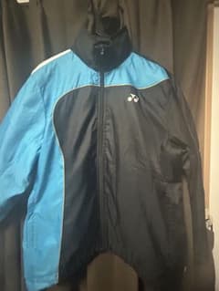YONEX フルジップジャケット M青/黒のサムネイル