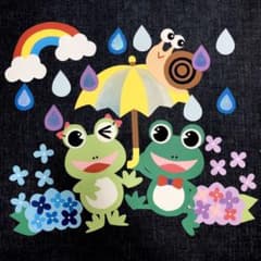 ◉6月 壁面飾り◉おおきめのサムネイル