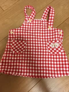【専用】「値下げしました」ファミリア ワンピース ジャンパースカートのサムネイル