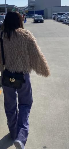ZARA 紫 ジーンズのサムネイル