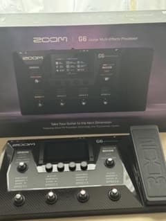 Zoom G6 マルチギターエフェクターのサムネイル