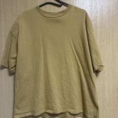 生地しっかり　リラックスルーズ　ラスティックコットン　ベーシック半袖Tシャツのサムネイル