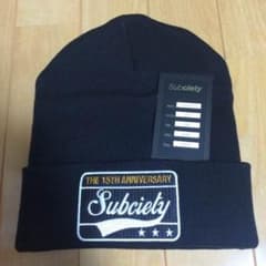 Subciety エンブレムビーニー 帽子 subcietyのサムネイル