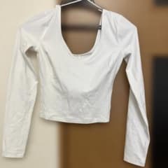 Lululemon ホワイト 長袖 ヨガウェア サイズ0 - メルカリ