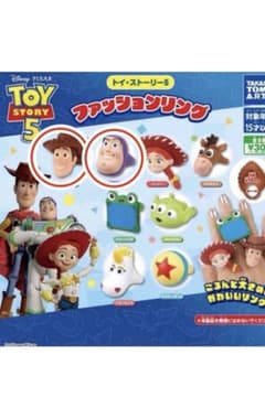 トイ・ストーリー5 ファッションリング ウッディ バズ ガチャ　カプセルトイのサムネイル
