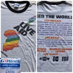 342 LIVE AID ライブエイド 1985年製ヴィンテージ キムタク - メルカリ