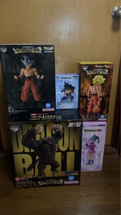 드래곤 볼 이치 반 쿠지 THE CHRONICLE OF GOKU 5 점 세트