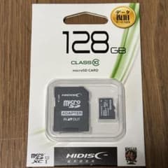 microSD 128GB SDアダプタ付のサムネイル