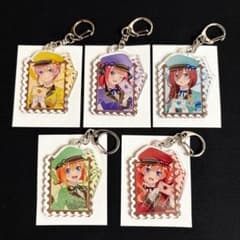 五等分の花嫁 ドンキコラボ アクリルキーホルダー 中野五姉妹 5点セットのサムネイル