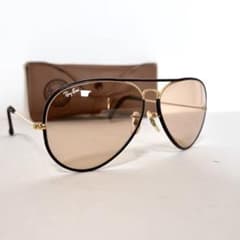 Ray-Ban レイバン B&L ボシュロム ティアドロップ レザーアビエーターのサムネイル