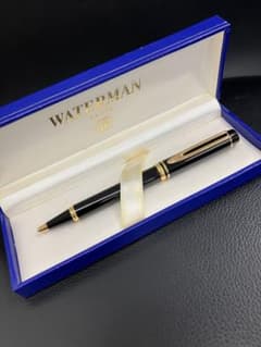 WATERMAN ルマン100　ボールペン ブラック/ゴールド　インク切れ WATERMAN ルマン100 ボールペン ブラック/ゴールド インク切れ - メルカリ