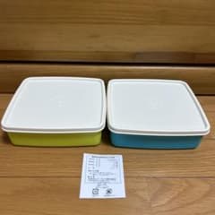 タッパーウェア 冷蔵ケース 2個セット - メルカリ