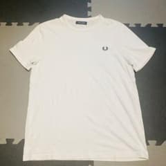 FRED PERRY フレッドペリー Tシャツ 白 M3519 クルーネック