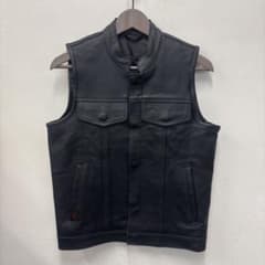 モトブルーズ レザーベストHEAVY FOR BIKERS 36のサムネイル