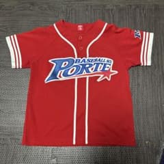 ポルテ／140 ユニフォームBASEBALL SCL PORTE 練習着 赤 - メルカリ
