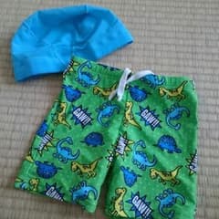 男の子 水着 帽子 セットのサムネイル