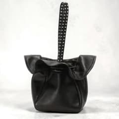 ◆3.1 phillip lim◆スリーワンフィリップリム 巾着バッグ 黒 ◇3.1 phillip lim◇スリーワンフィリップリム 巾着バッグ 黒 - メルカリ