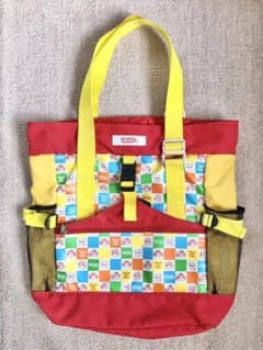 【中古品】ペコちゃん トートバッグ（レジャー用　海、山）のサムネイル