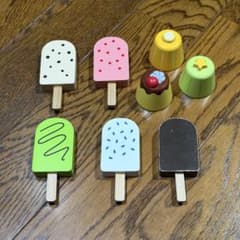 kokoni seria 木製おもちゃ おままごと アイス ゼリー プリン