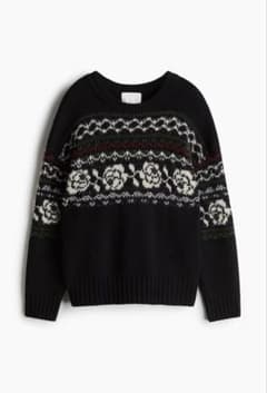 H&M ジャカードニットセーターのサムネイル