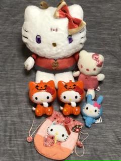 ハローキティ カンフードラゴンドールBIG 貯金箱 巾着