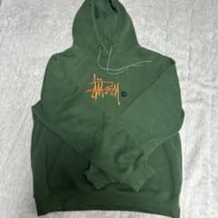 Stussy グリーン Lサイズ パーカーのサムネイル