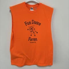 Fun Dance Farms ノースリーブトップス オレンジのサムネイル