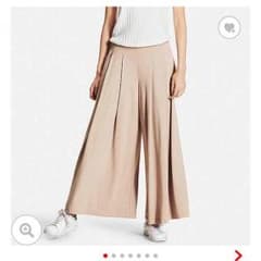 未使用 ＊ UNIQLO スカンツのサムネイル