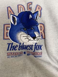 Adererrorとmaison kitsune コラボ スウェット A2サイズ - メルカリ