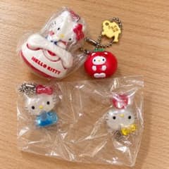 ハローキティ めじるし キーホルダー 4点セットのサムネイル