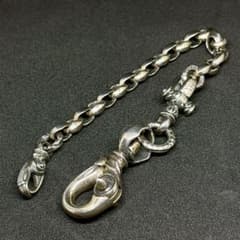 レナードカムホート ウォレットチェーン シルクへロン スワンフック シルバー レナードカムホート ウォレットチェーン シルクへロン スワン