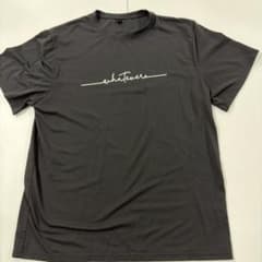 whatever ロゴプリント ブラック Tシャツのサムネイル