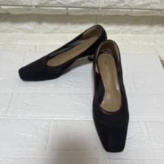 Odette e Odile シースルー メッシュ パンプス　ブラウン