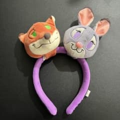 美品】ディズニー カチューシャ ズートピア 香港ディズニー ニック