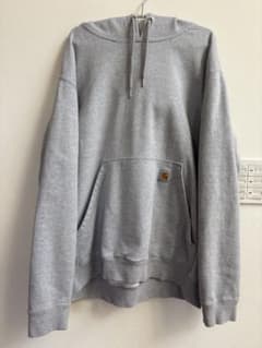 【美品】Carhartt パーカー グレー プルオーバーのサムネイル