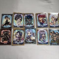 FGO ミニ最終再臨サーヴァントコレクションカード 10枚セットのサムネイル