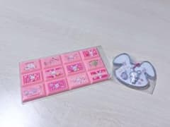 サンリオ ウィッシュミーメル ちょこぶろっくシール パッケージチャームのサムネイル
