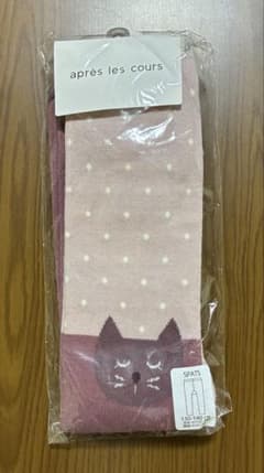 【新品】après les cours キッズスパッツ 130-140cm 猫のサムネイル