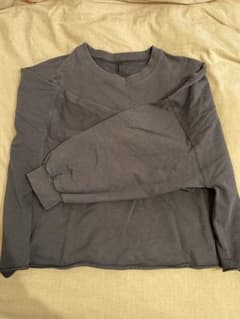 lululemon 다크 그레이 크루넥 스웨트