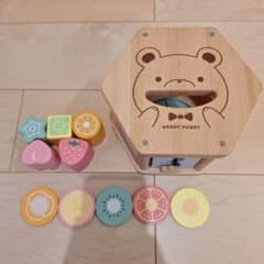 WOODY PUDDY 木のおもちゃ 知育玩具 型はめ パズルのサムネイル