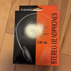 CASIO STEREO HEADPHONES CP-16 楽器用 ヘッドホンのサムネイル