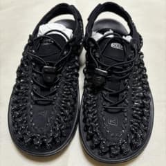 【超美品】KEEN ユニーク 29 ブラック サンダル スリッポン あみあみ 楽天市場】キーン KEEN ユニーク UNEEK ドローコード サンダル