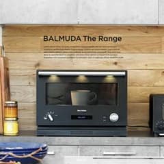 【使用1日のみ】バルミューダ　レンジ　BALUMUDA the range 黒のサムネイル